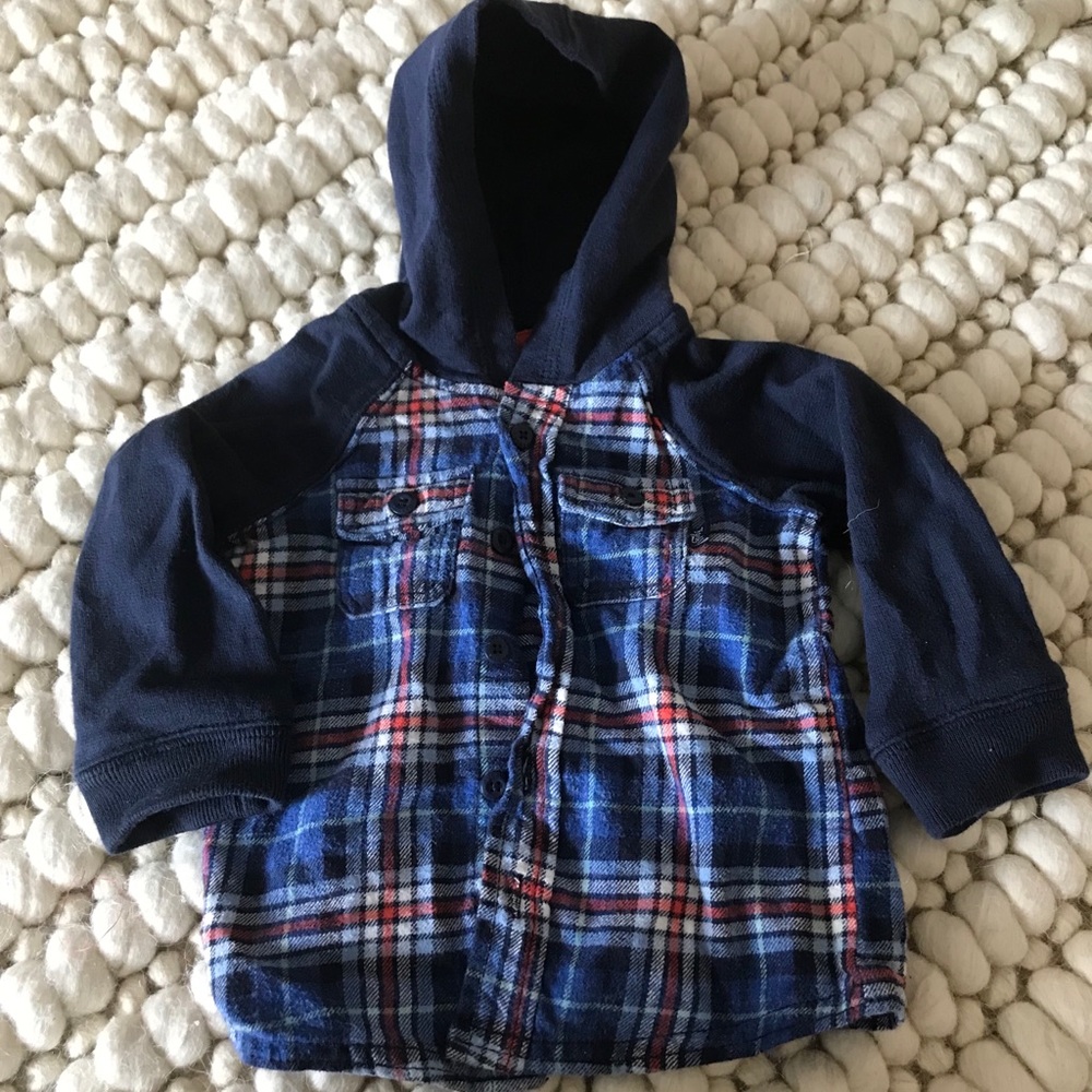 Baby boys flannel